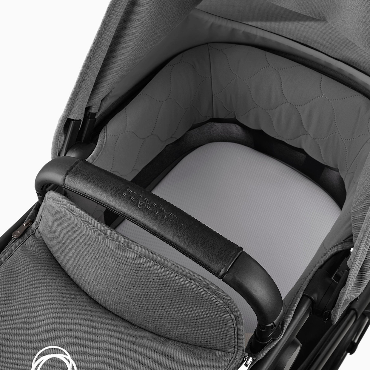 Bugaboo Kangaroo Bassinet Fabric - Moon Grey.