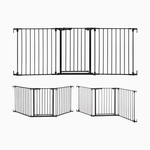 Dreambaby Discovery 3 Panel 76.5" Wide Adjustable Baby Gate.