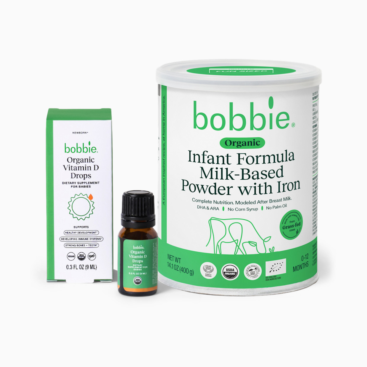 Bobbie Combo Feeding Infant Formula Kit.