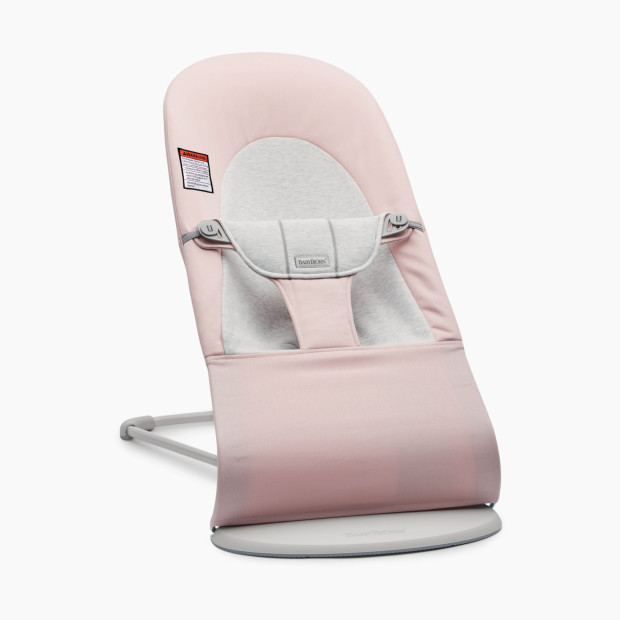 Baby Bjorn Bouncer Balance Soft - Cotton Jersey/Light Pink/Gray (2022).