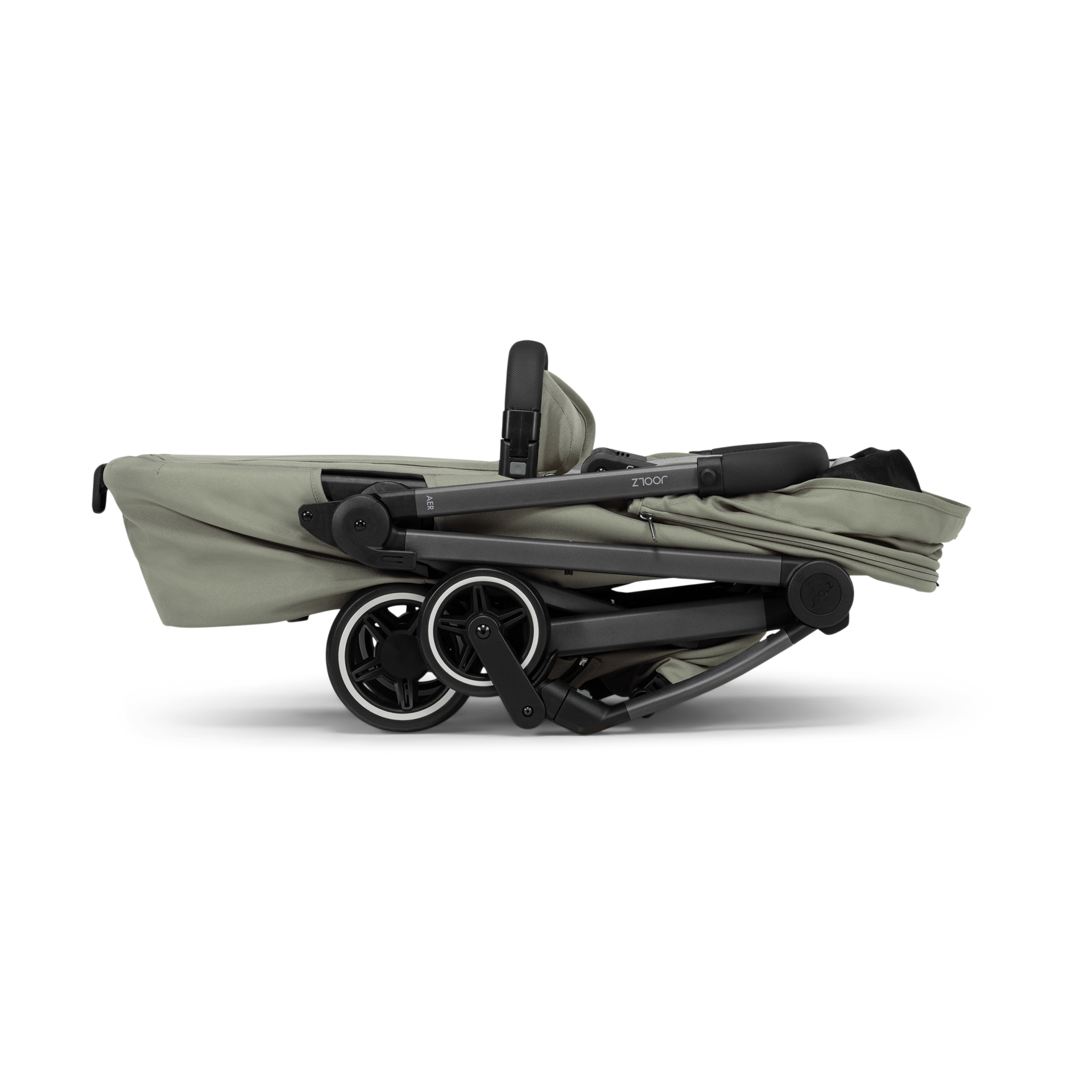 Joolz Aer+ Bassinet Cot - Sage Green.