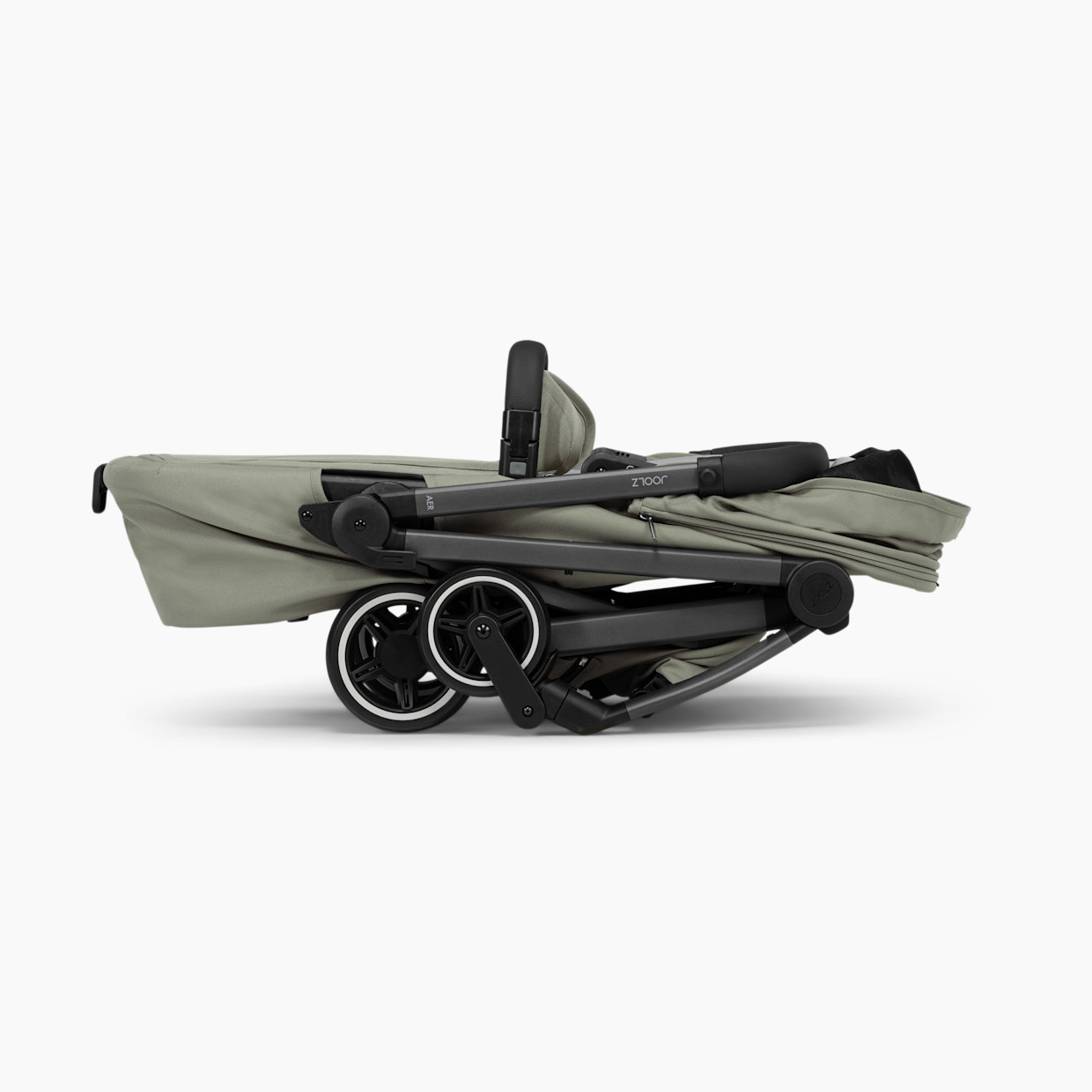 Joolz Aer+ Bassinet Cot - Sage Green.