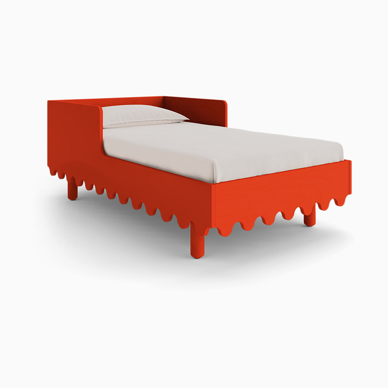 Oeuf Moss Toddler Bed - Tomato.