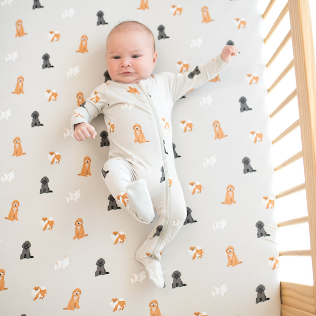 Kyte Baby Printed Zipper Footie.