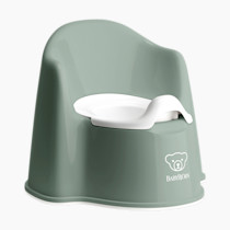 BabyBjörn Potty Chair, Deep green/White