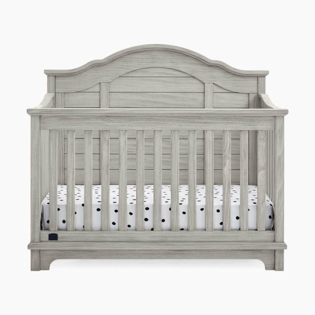 Simmons Kids Asher 6-in-1 Convertible Crib with Toddler Rail.