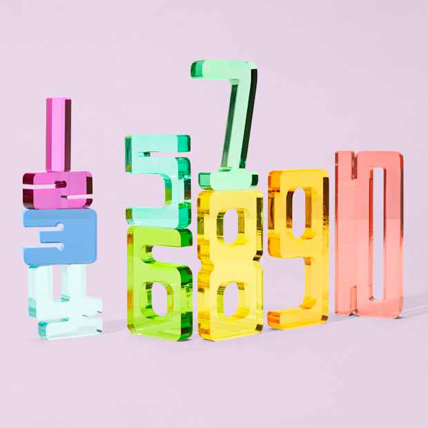 KiwiCo Rainbow Block Numbers.