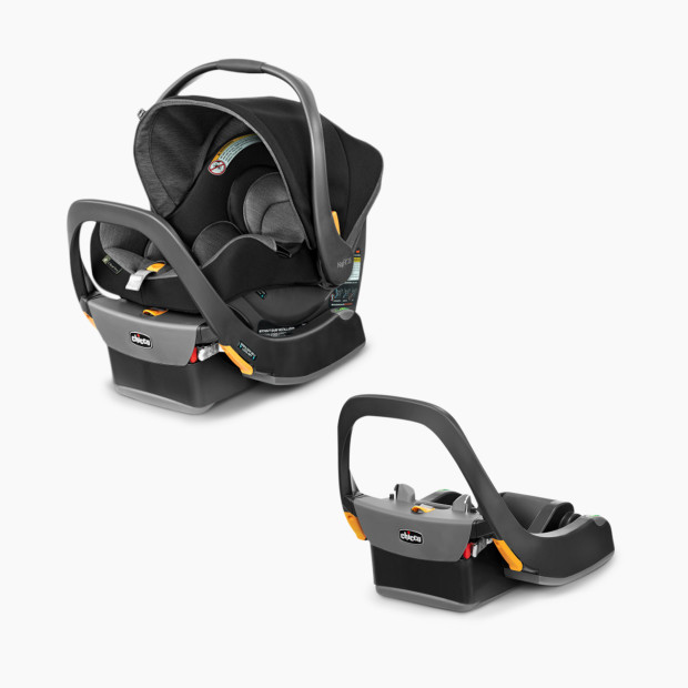 Chicco Chicco KeyFit 35 ClearTex Infant Car Seat & Extra Base Bundle - Shadow.