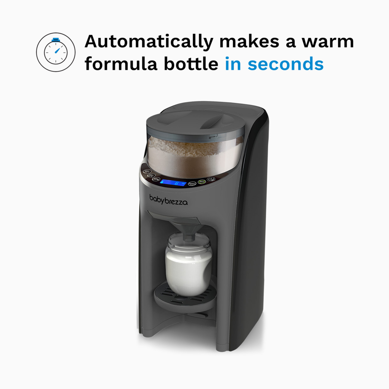 Baby Brezza Formula Pro Advanced - Charcoal.