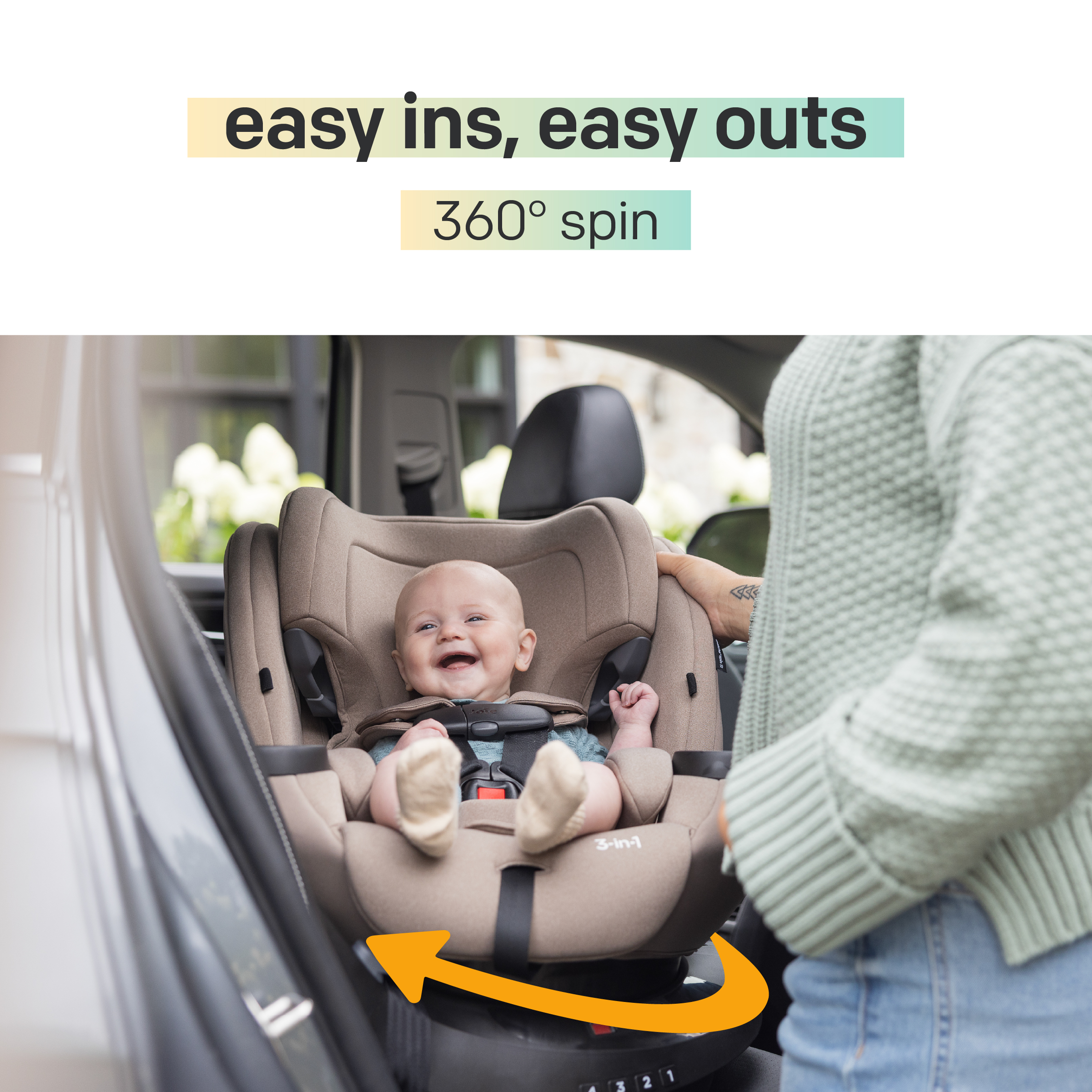 Joie Matcha Spin SI - Mocha.