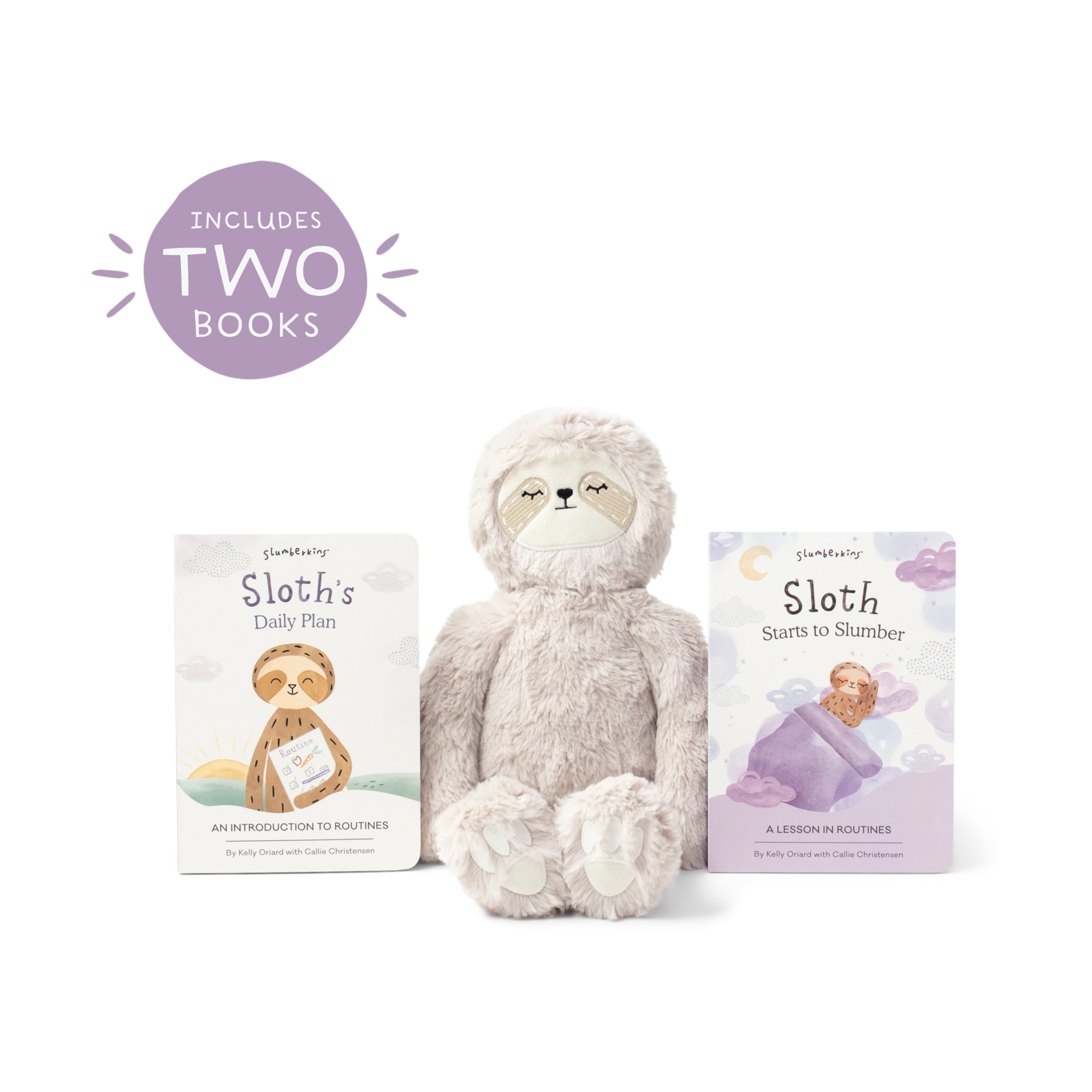 Slumberkins, Inc. Kin & Book Bundle - Sloth's Routines.