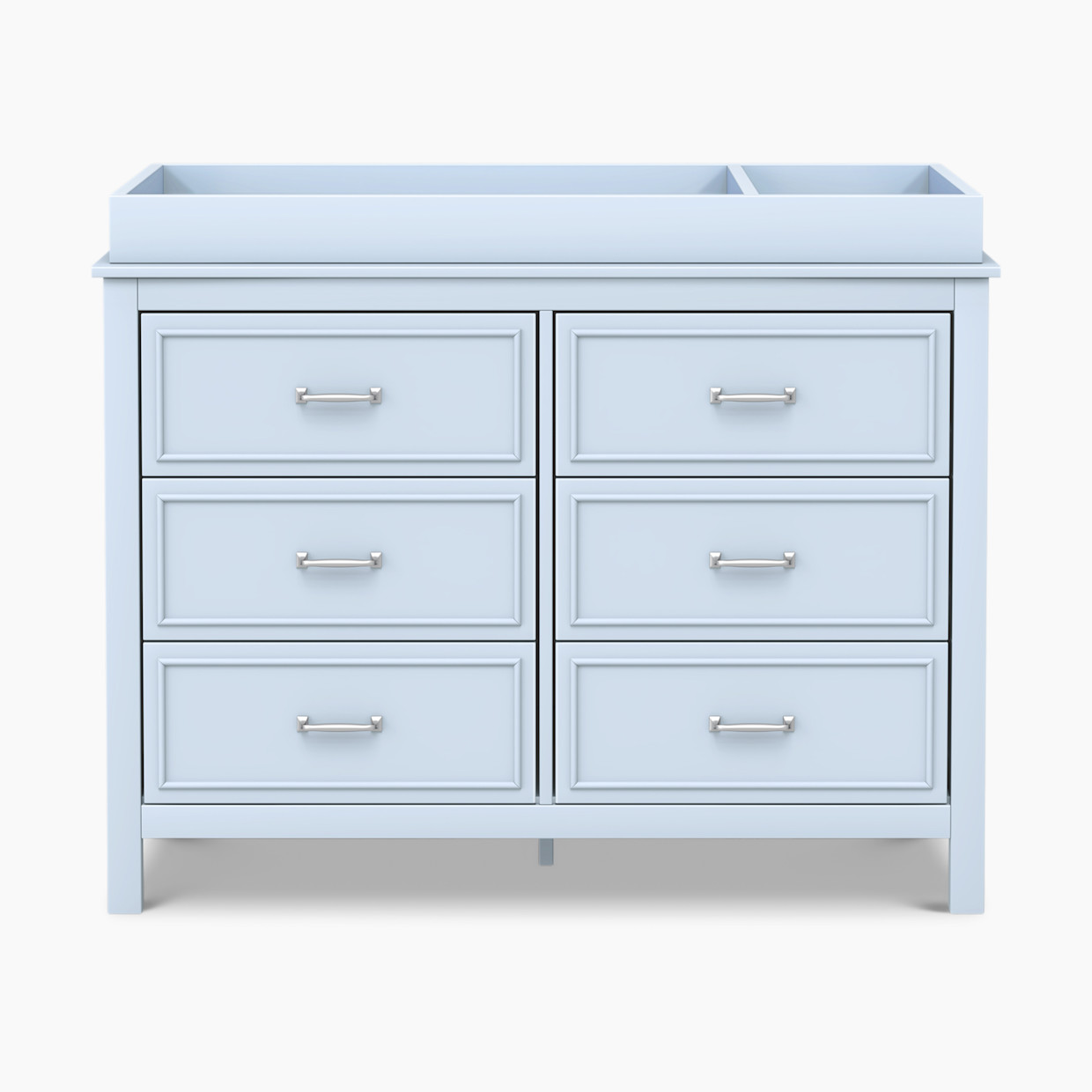 daVinci Charlie 6-Drawer Double Dresser - Powder Blue.