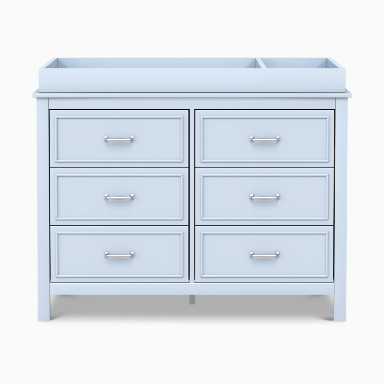daVinci Charlie 6-Drawer Double Dresser - Powder Blue.