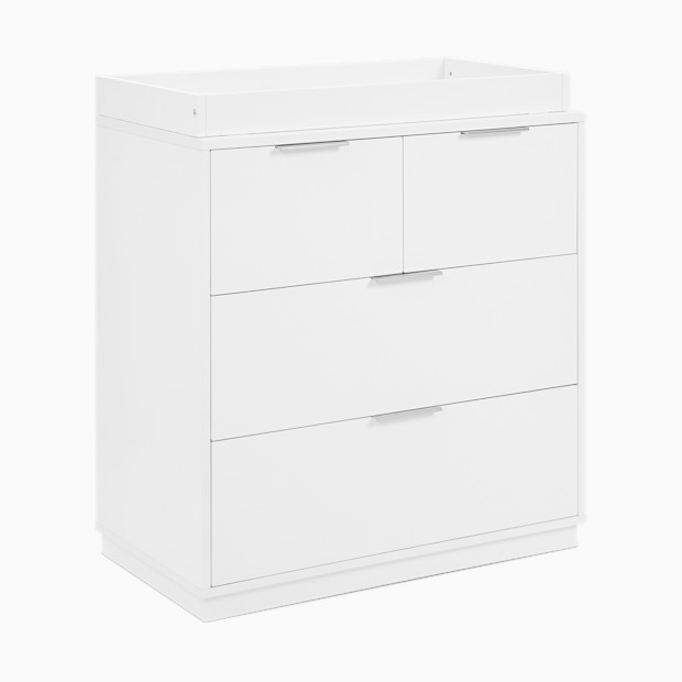 Delta Children Forever 4 Drawer Dresser with Changing Top and Interlocking Drawers.