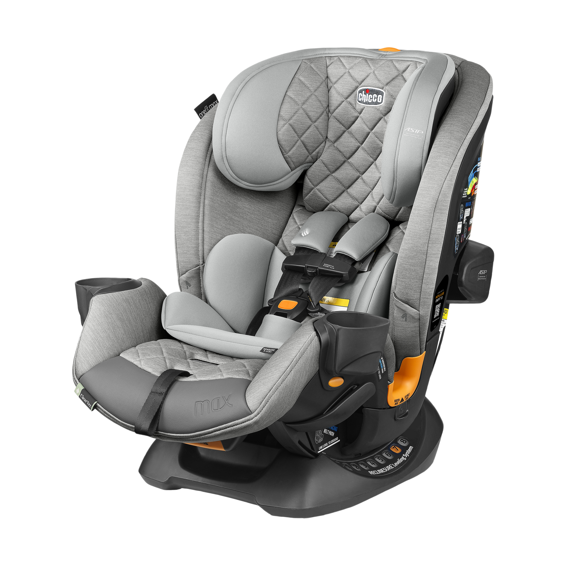Chicco OneFit Max ClearTex All-in-One Car Seat.