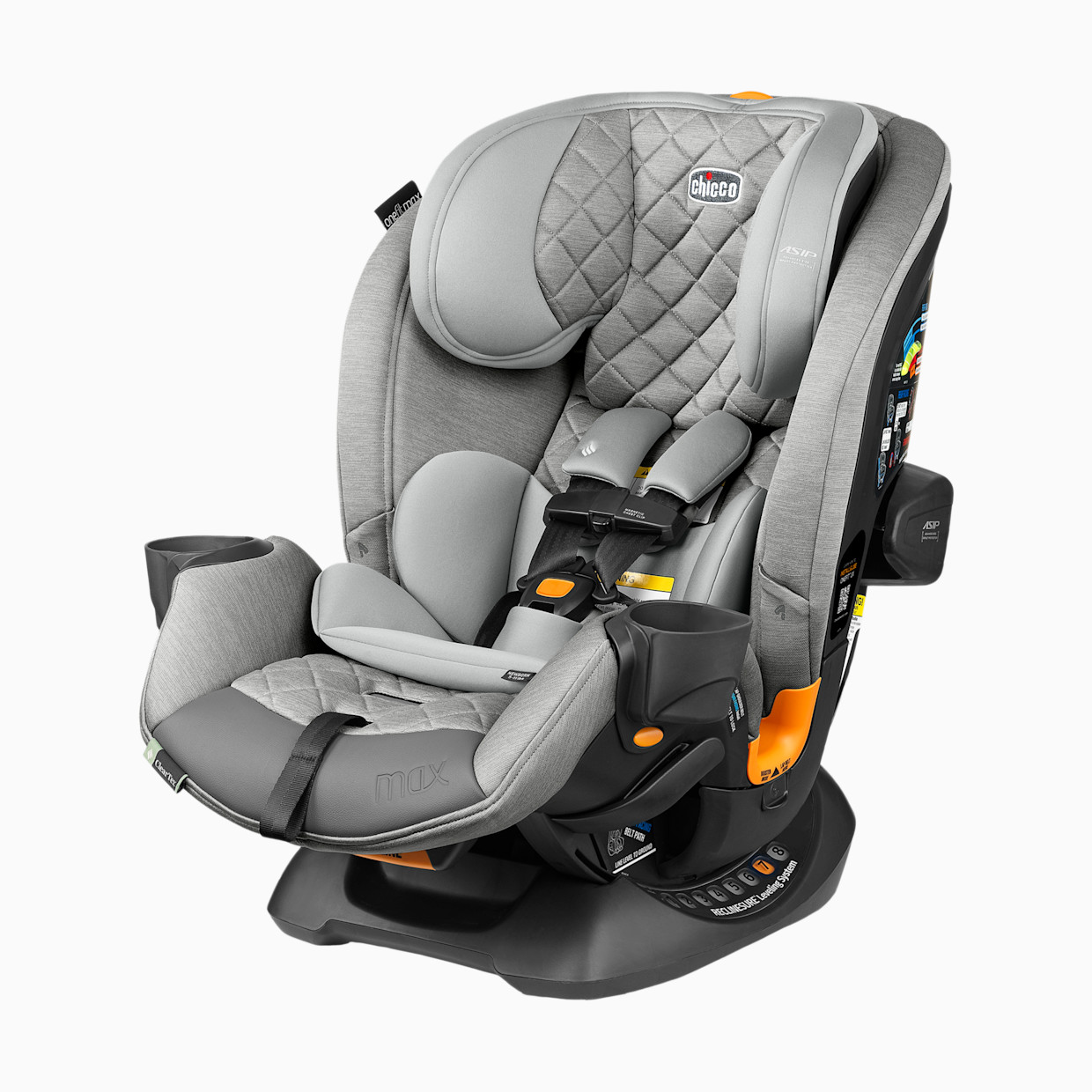 Chicco OneFit Max ClearTex All-in-One Car Seat - Ash.