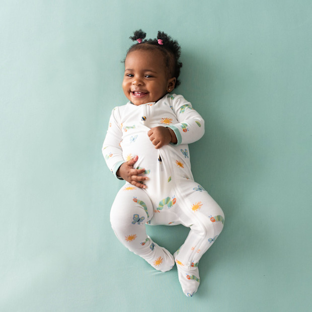 Kyte Baby Printed Zipper Footie.