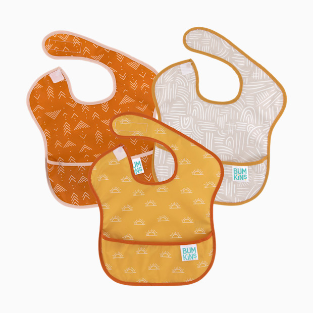Bumkins SuperBib (3-Pack) - Sunshine, Wander, And Grounded - $15.19.
