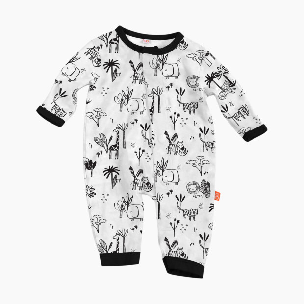 Magnificent Baby Modal Coverall - Animal Safari, 3-6 Months.