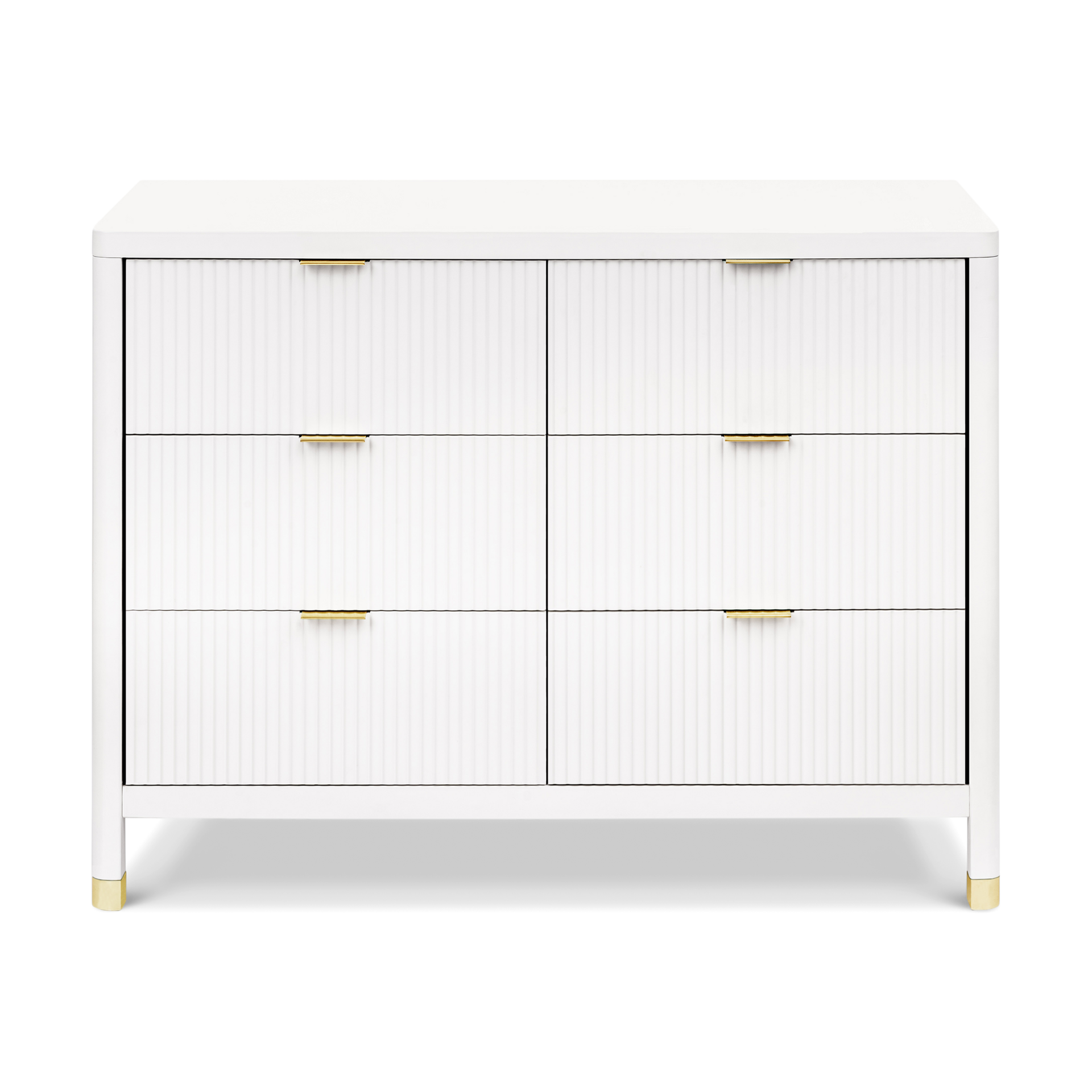 Namesake Brimsley Tambour 6-Drawer Assembled Dresser.