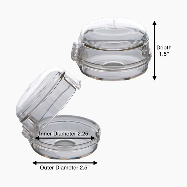 Dreambaby Stove Knob Covers (5 Pack) - Clear.