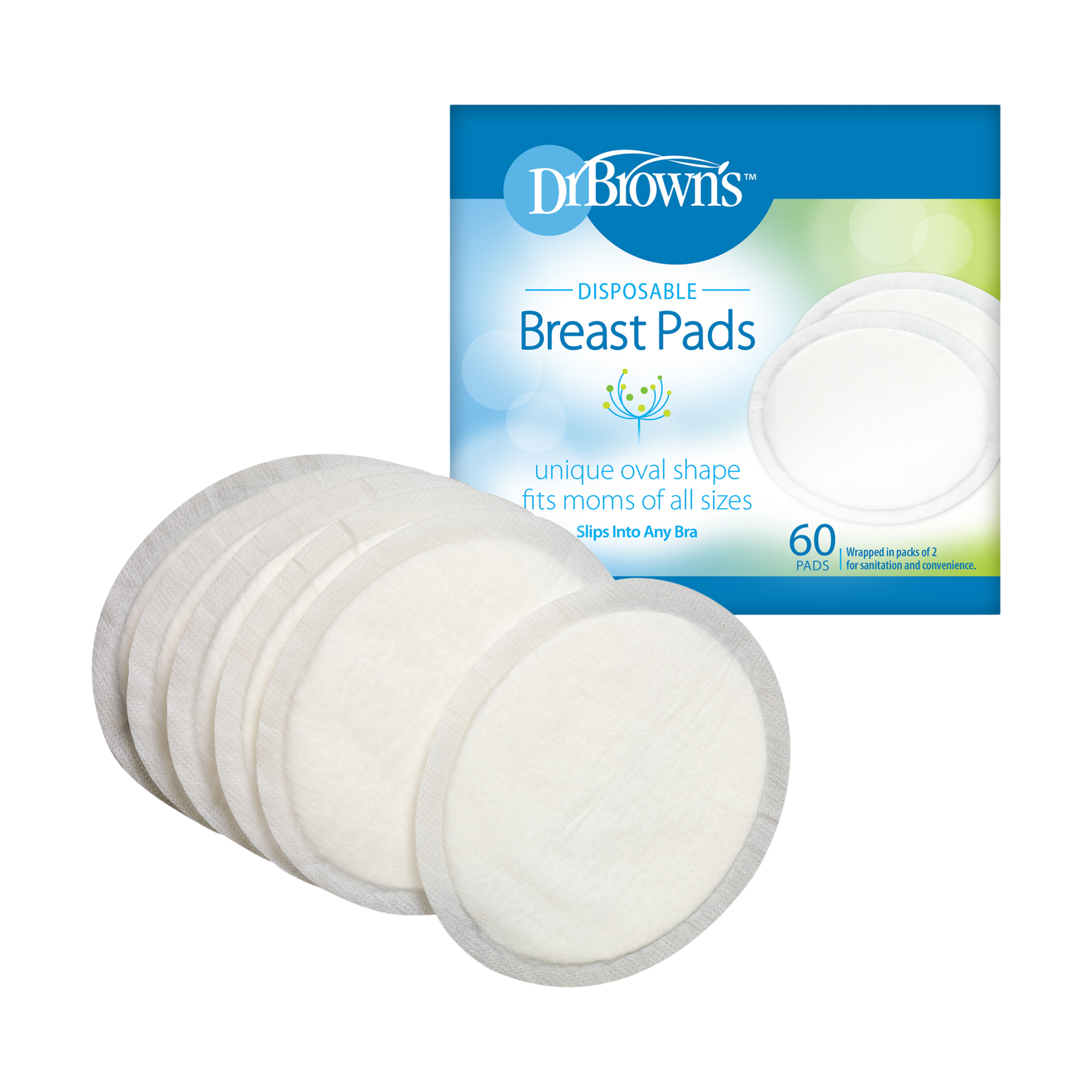 Dr. Brown's Disposable Breast Pads (60-Pack).