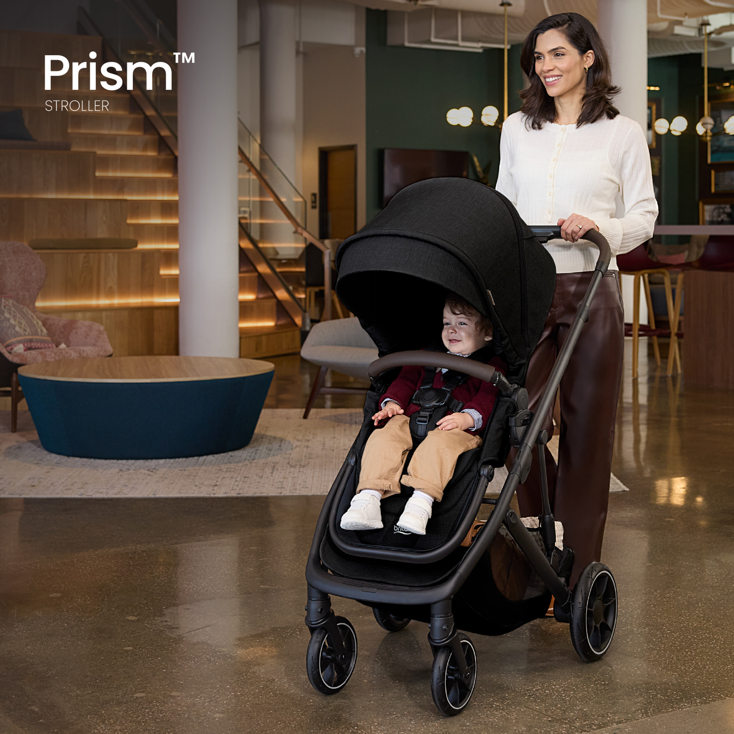 Britax Prism Modular Stroller - Raven Black.