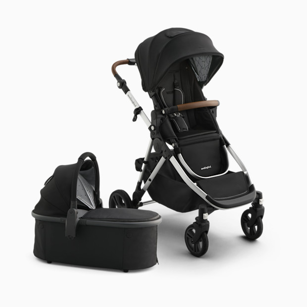 Mockingbird Single-to-Double Stroller 3.0 and Bassinet Bundle.