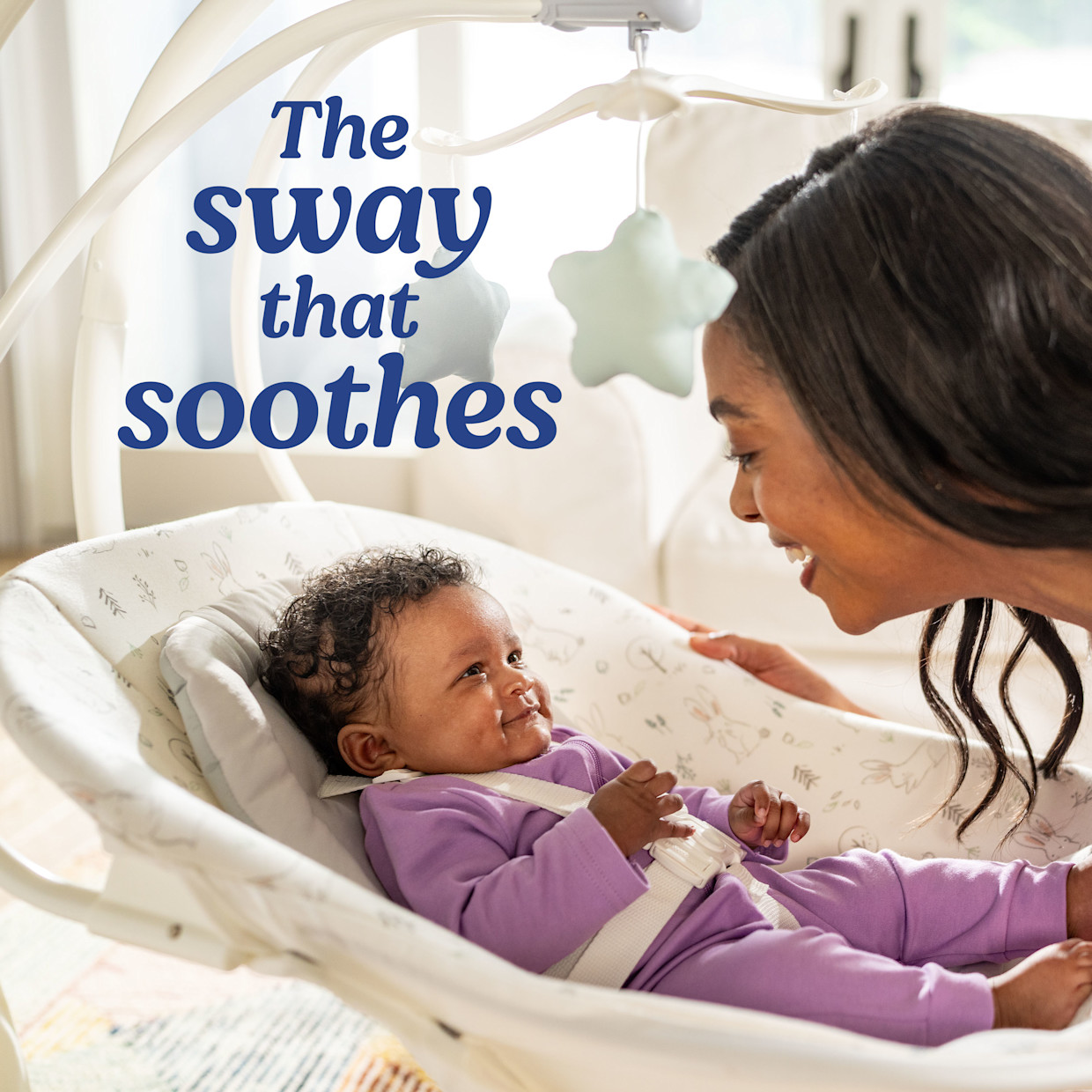 Graco Simple Sway Baby Swing - Blythe.
