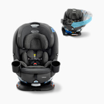 Turn2Me 3-in-1 Convertible Car Seat, Manchester, Featuring Headrest and Harness Adjust, Easy Installation and Steel Reinforced Frame
