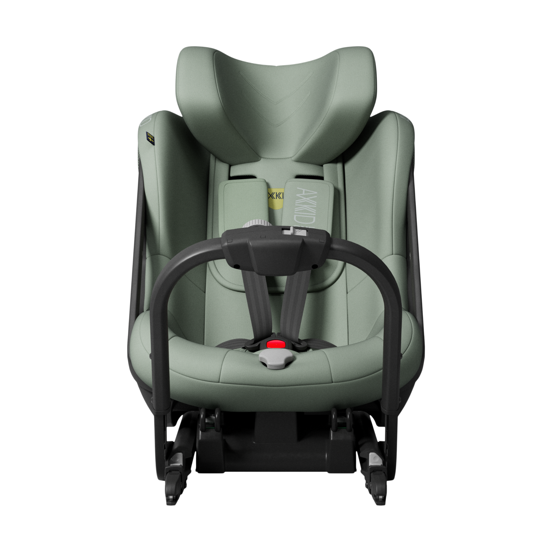 AXKID ONE 3 Extended Rear Facing Car Seat - Nordic Bloom Green.