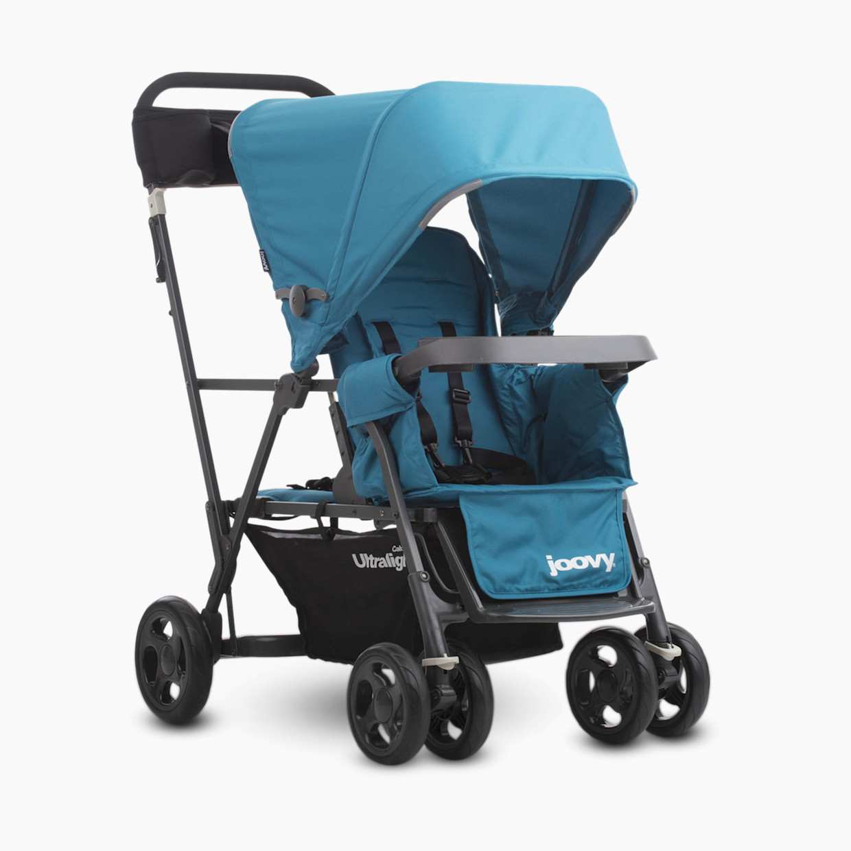 Joovy Caboose Ultralight Graphite Stroller Turquoise Babylist Shop