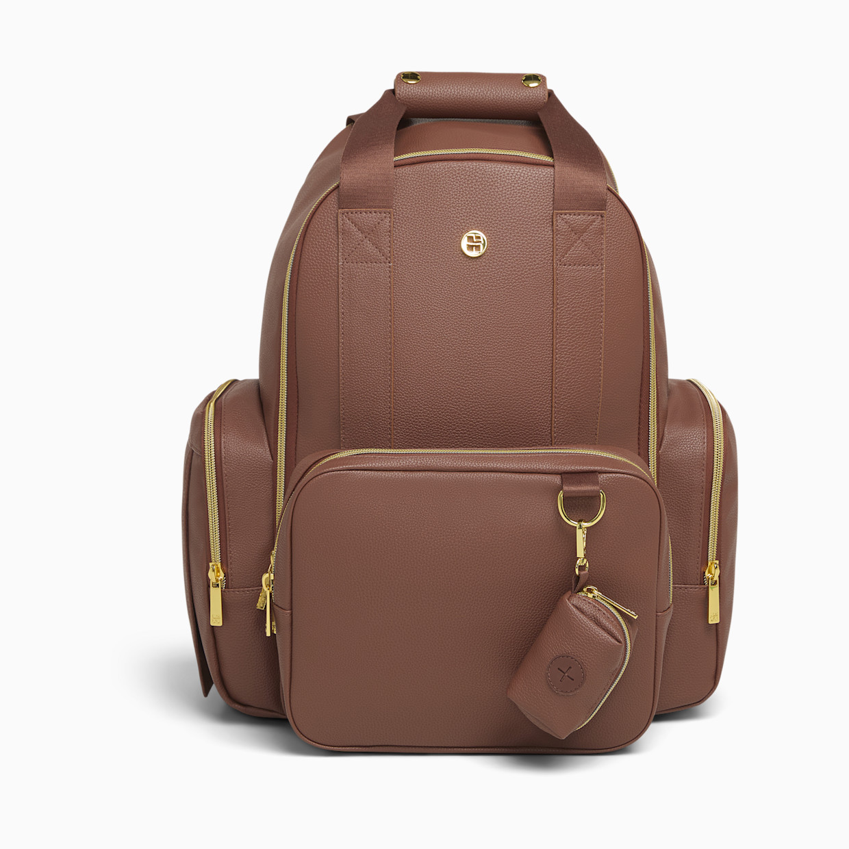 Huggies Sunshine Pack Diaper Bag - Cognac Pu.