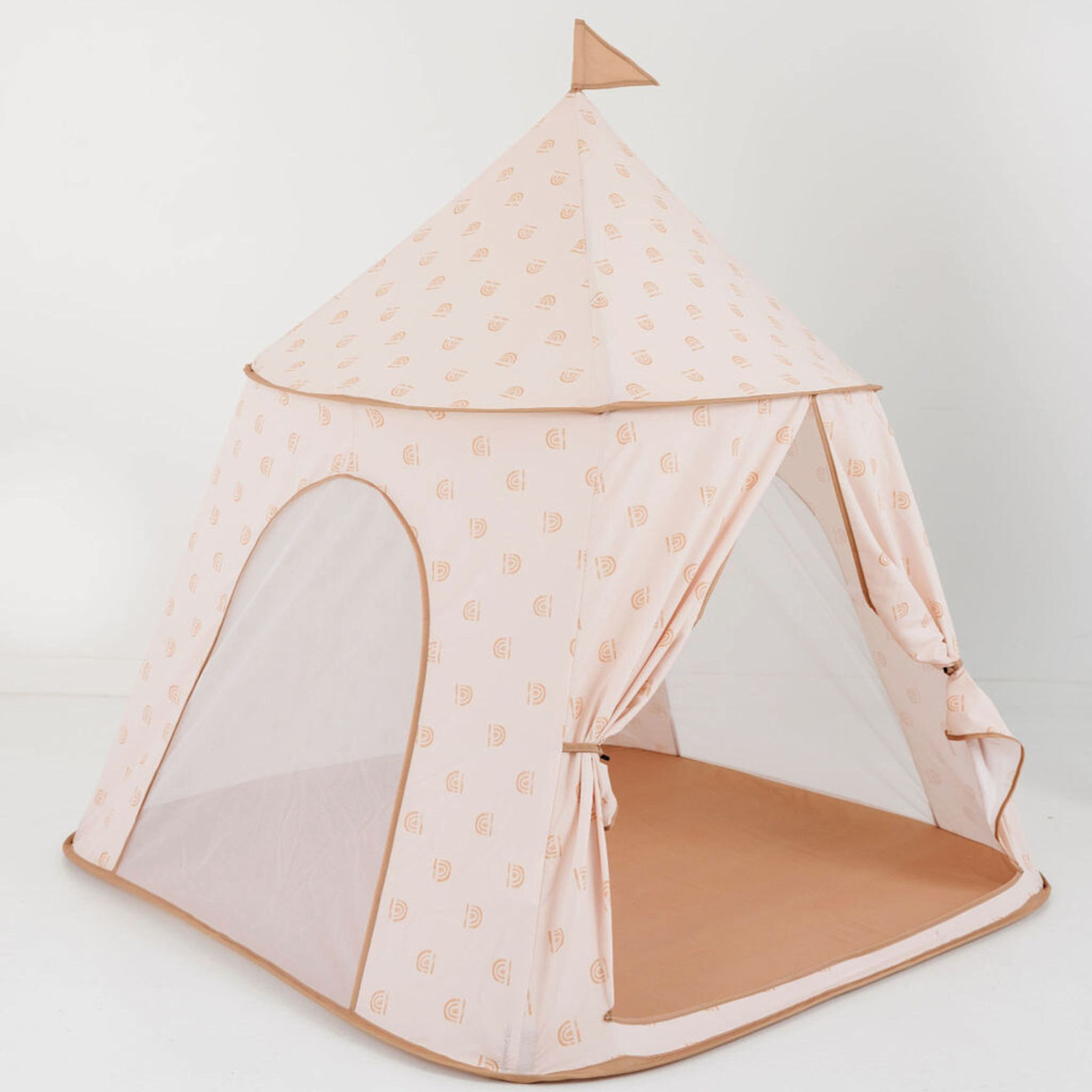 Toki Kids Play Tent - Rainbow Peach.