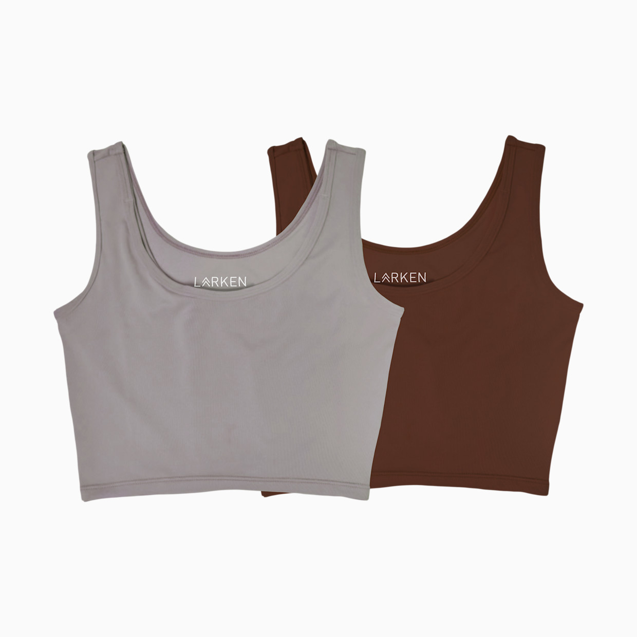 Larken Larken X Nursing + Hands - Free Pumping Bra Bundle (2 pack) - Stone, Mocha, S.