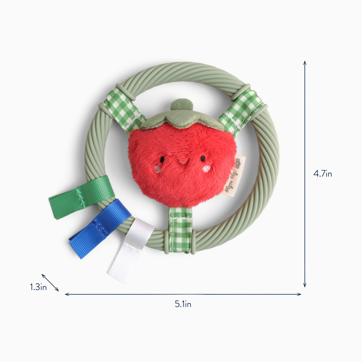 Itzy Ritzy Itzy Ring Pal Tomato - Multi Color.