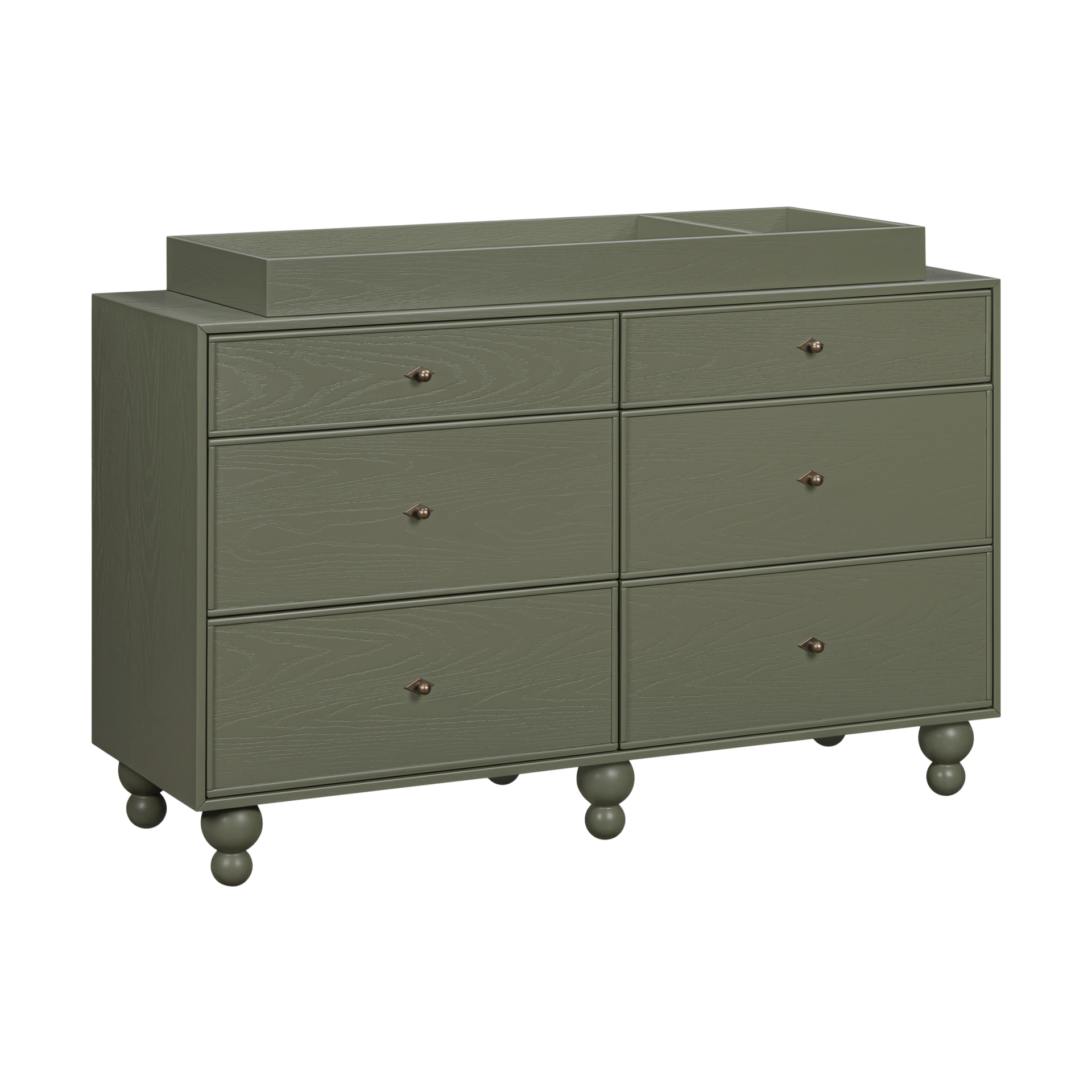 babyletto Universal Wide Removable Changing Tray - Archival Elm.