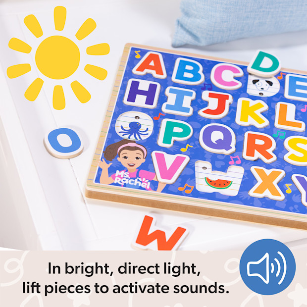 Melissa & Doug Ms. Rachel Alphabet Phonics Puzzle.
