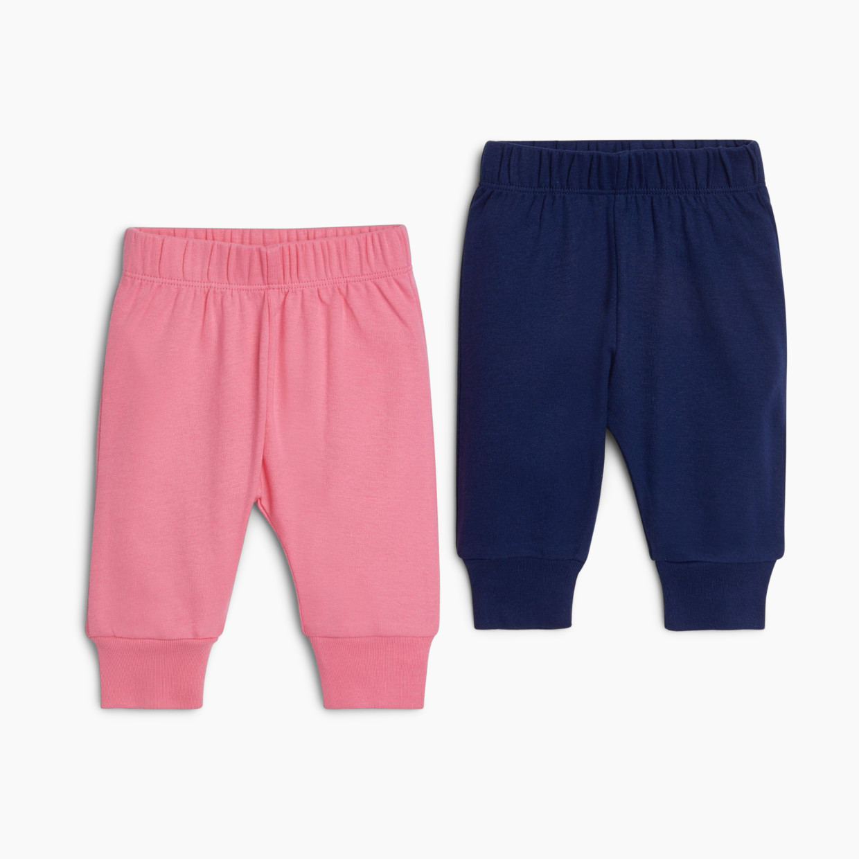 Small Story Pants (2 Pack) - Navy/Pink, 0-3 M.