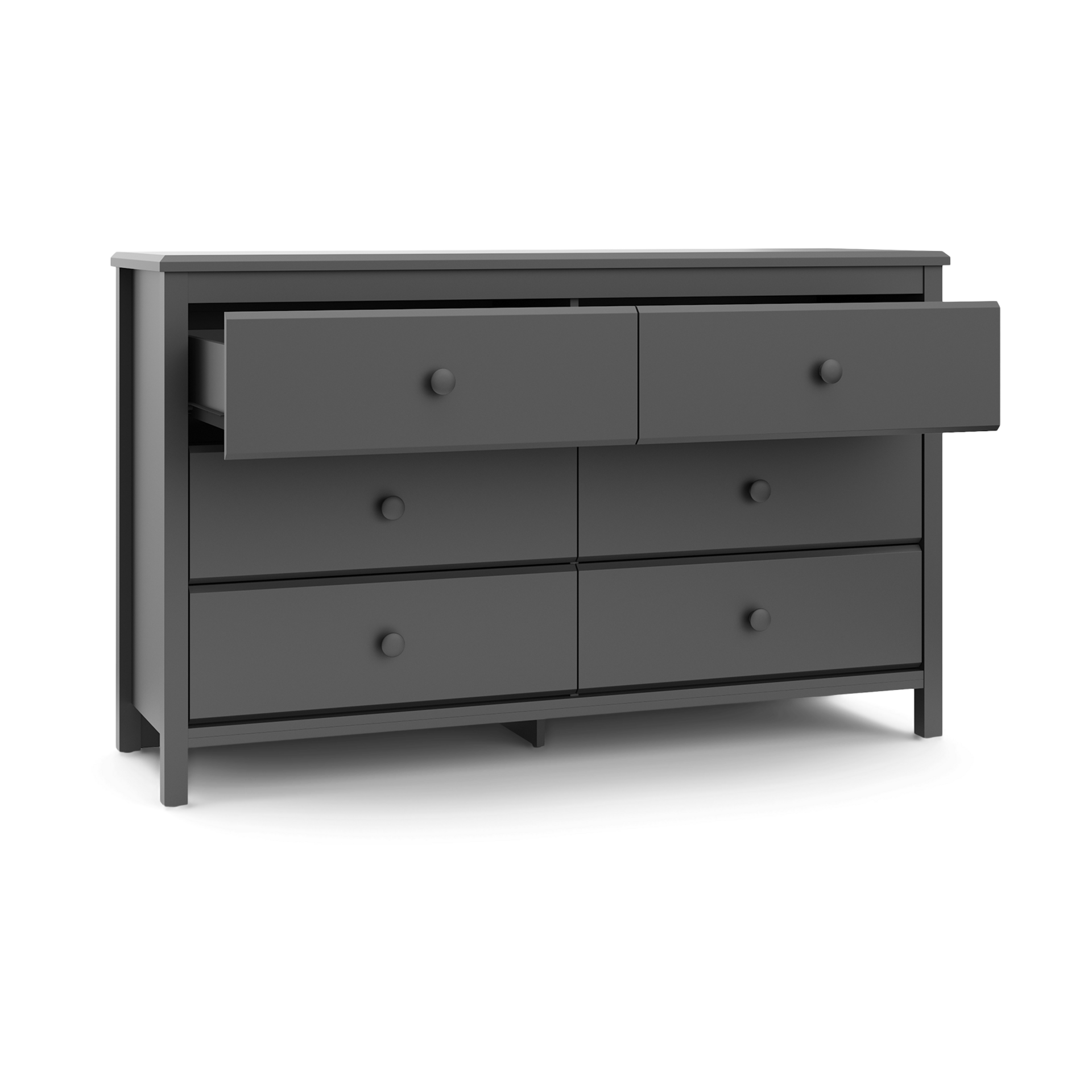 Storkcraft Alpine 6 Drawer Dresser - Gray.