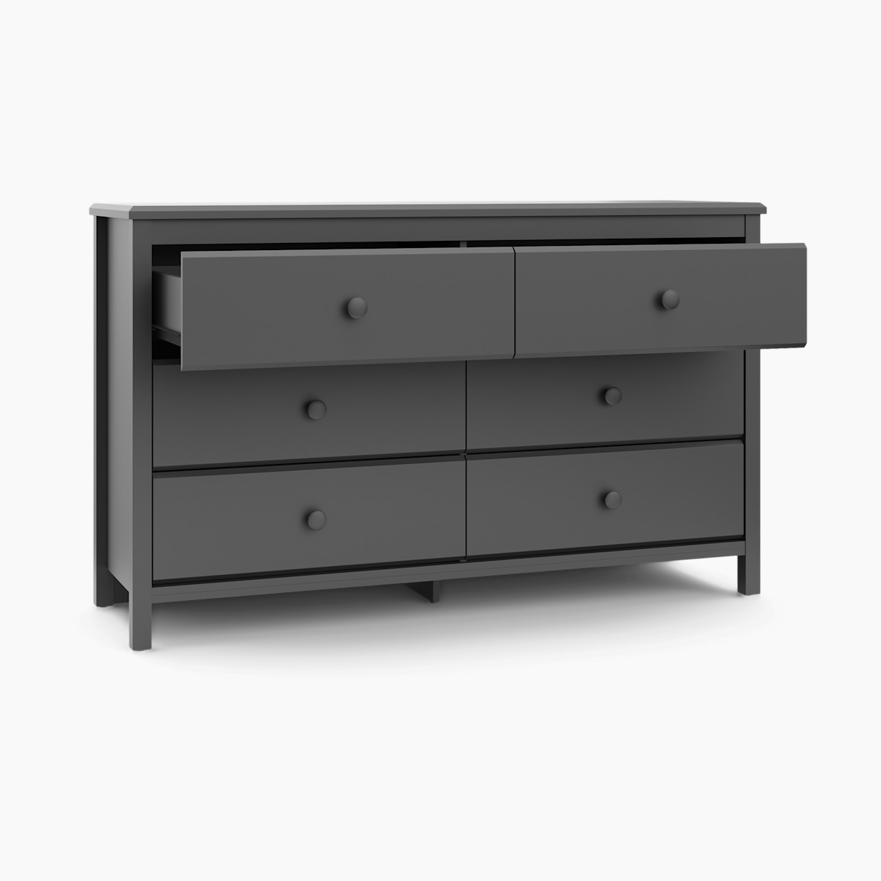 Storkcraft Alpine 6 Drawer Dresser - Gray.