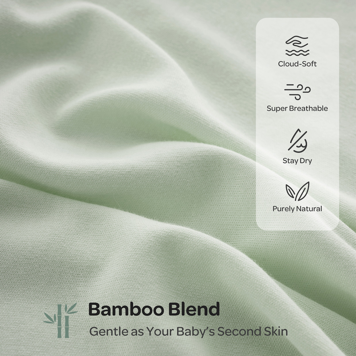 Momcozy Swaddle Sleep Sack (2 Pack) - Serenity.