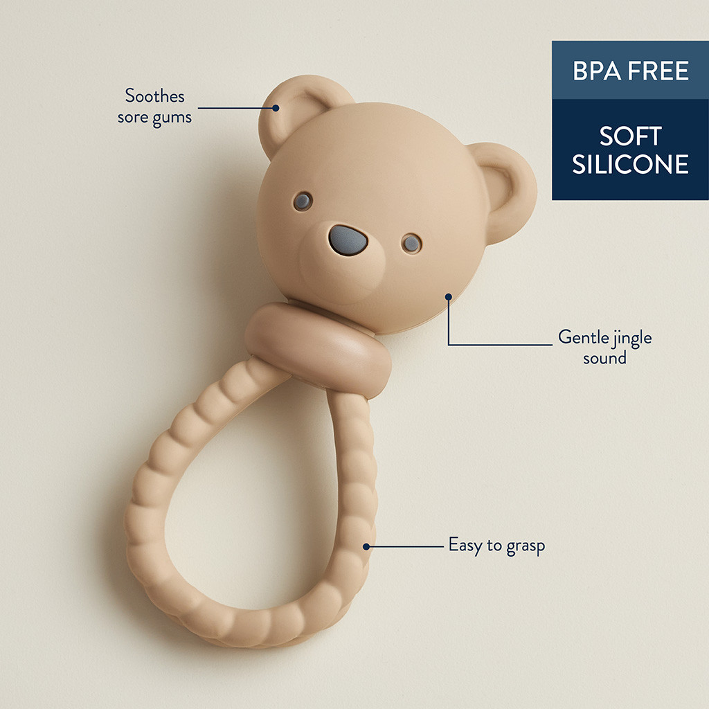 Itzy Ritzy Sweetie Rattle - Bear.