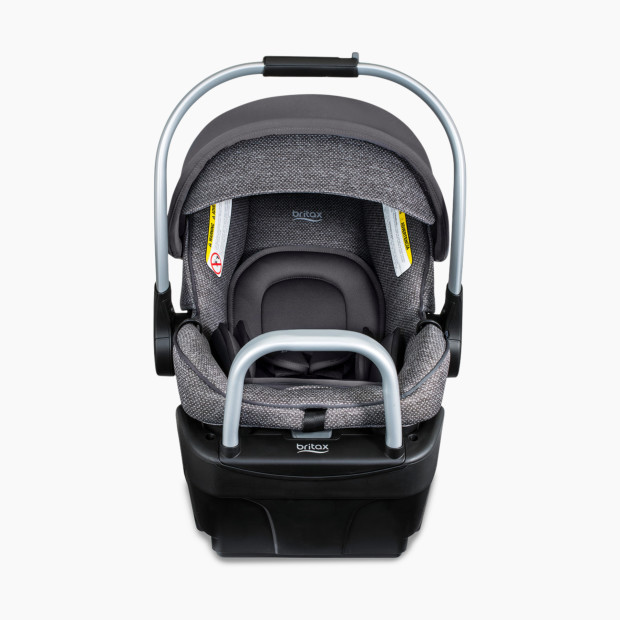 Britax Willow SC Infant Car Seat with Alpine Base - Pindot Stone.