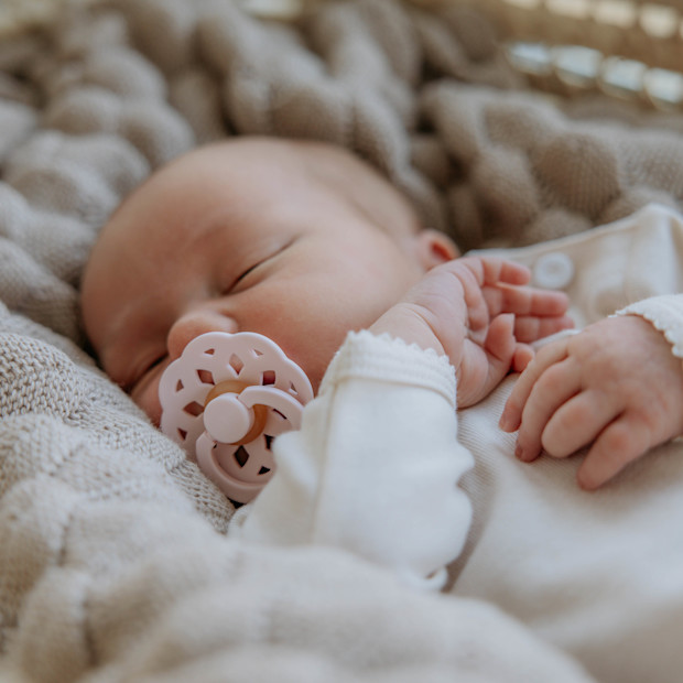 BIBS Boheme Natural Rubber Pacifier (2 Pack).