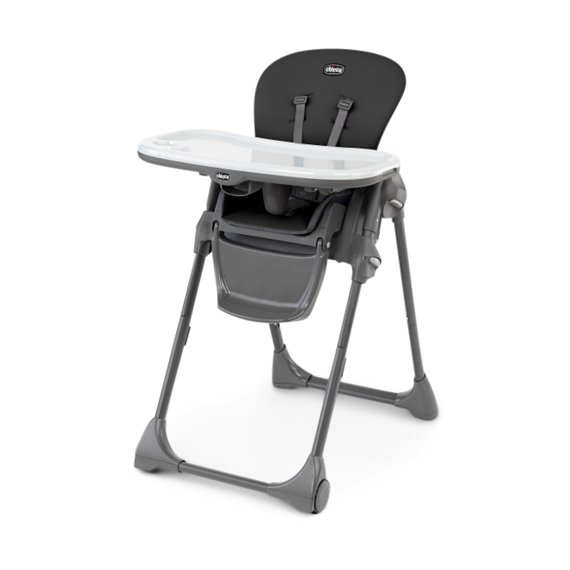 Chicco Chicco Polly 2 in 1 Seggiolone Foldable Highchair  Height Adjustable For 6Mths 