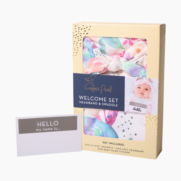 Copper Pearl Copper Pearl x Babylist Welcome Baby Gift Set - Bloom.