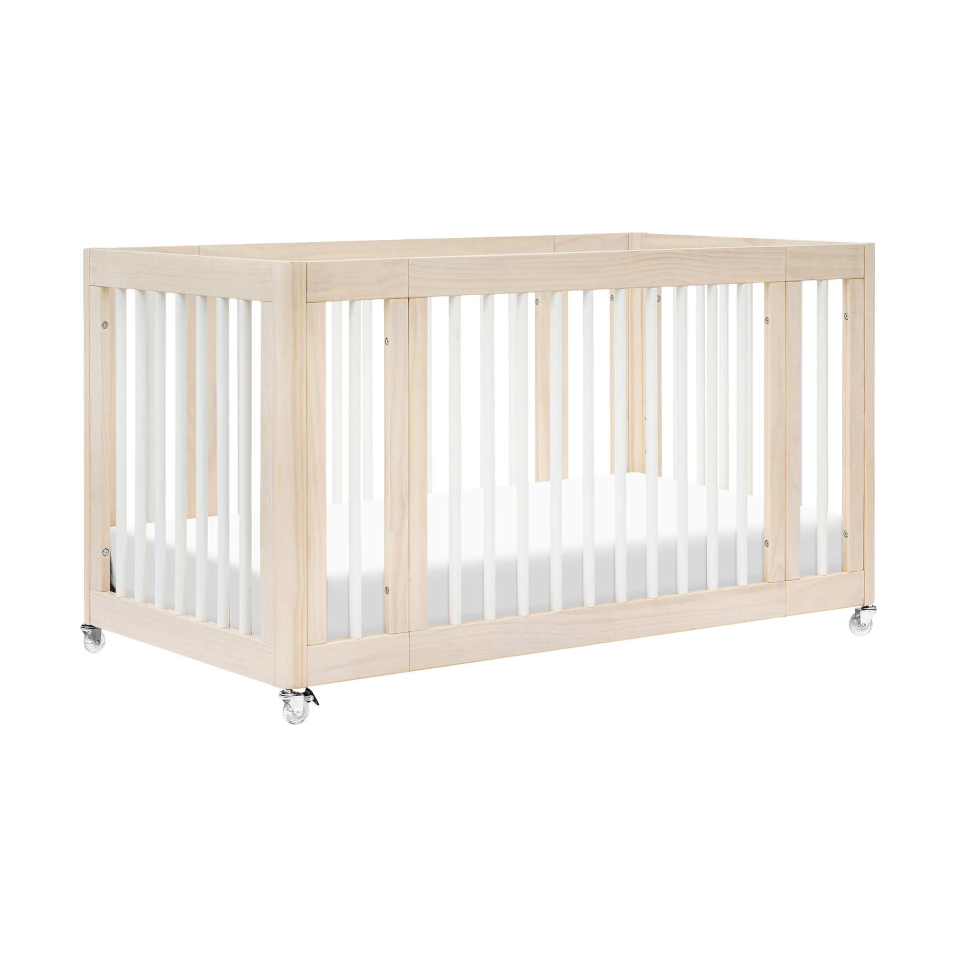 babyletto Yuzu 8-in-1 Convertible Crib with All-Stages Conversion Kits.