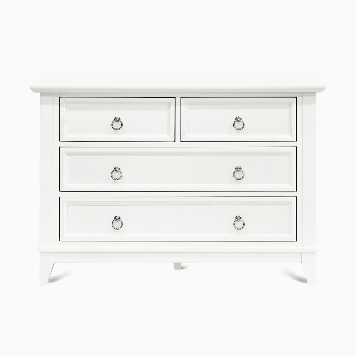 Namesake Emma Regency 4-Drawer Dresser - Warm White.