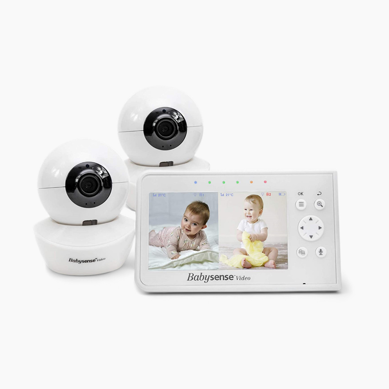 Babysense Split Screen Video Baby Monitor V43.